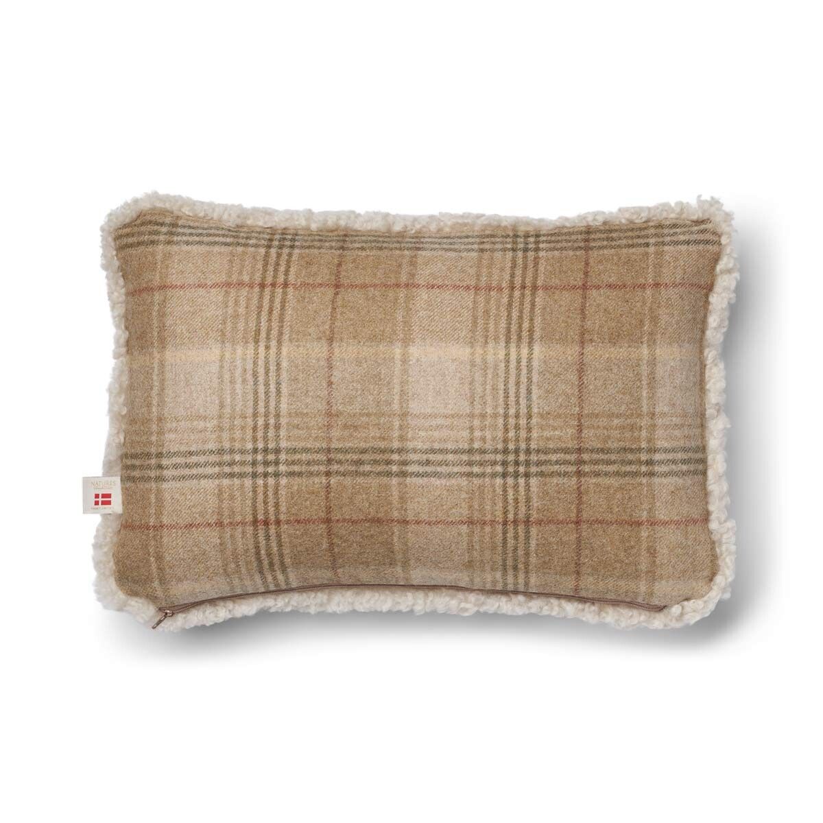 Coussin d'un côté | SW | 52x52 cm | 34x52 cm Sable-Beige/Pearl