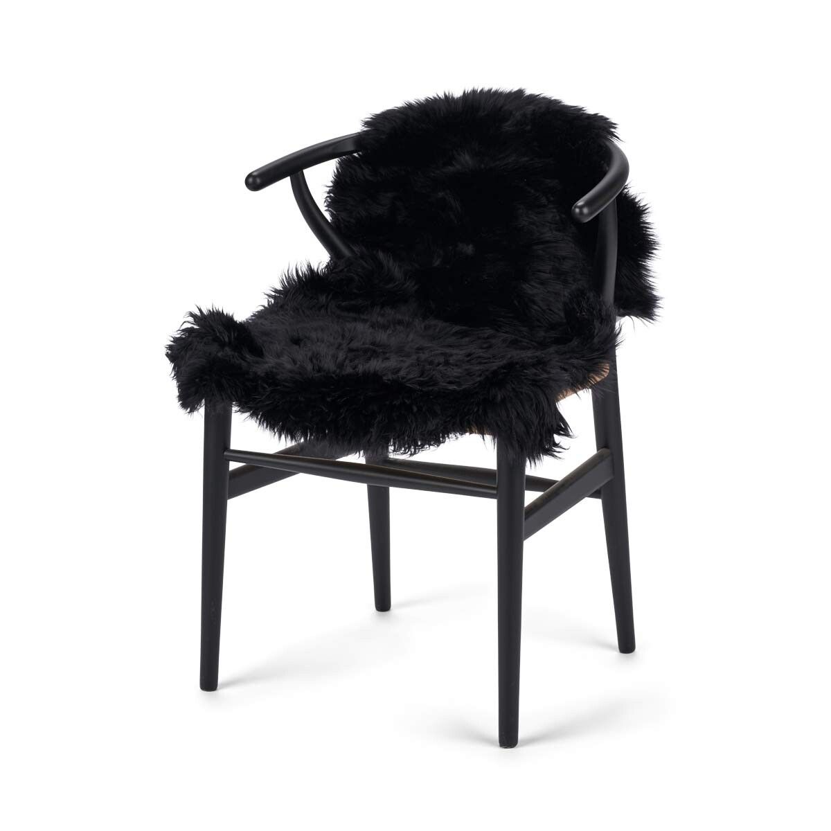 Tapis en peau de mouton mérinos | Laine longue | 90x60 cm