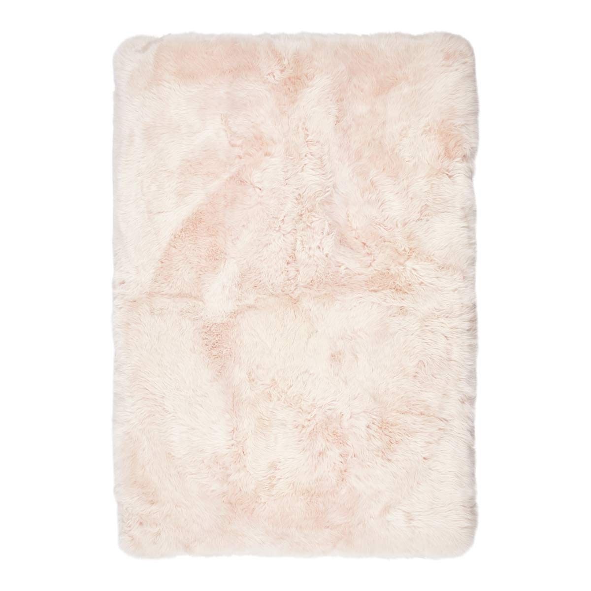 Tapis design en peau de mouton à laine longue Candy
