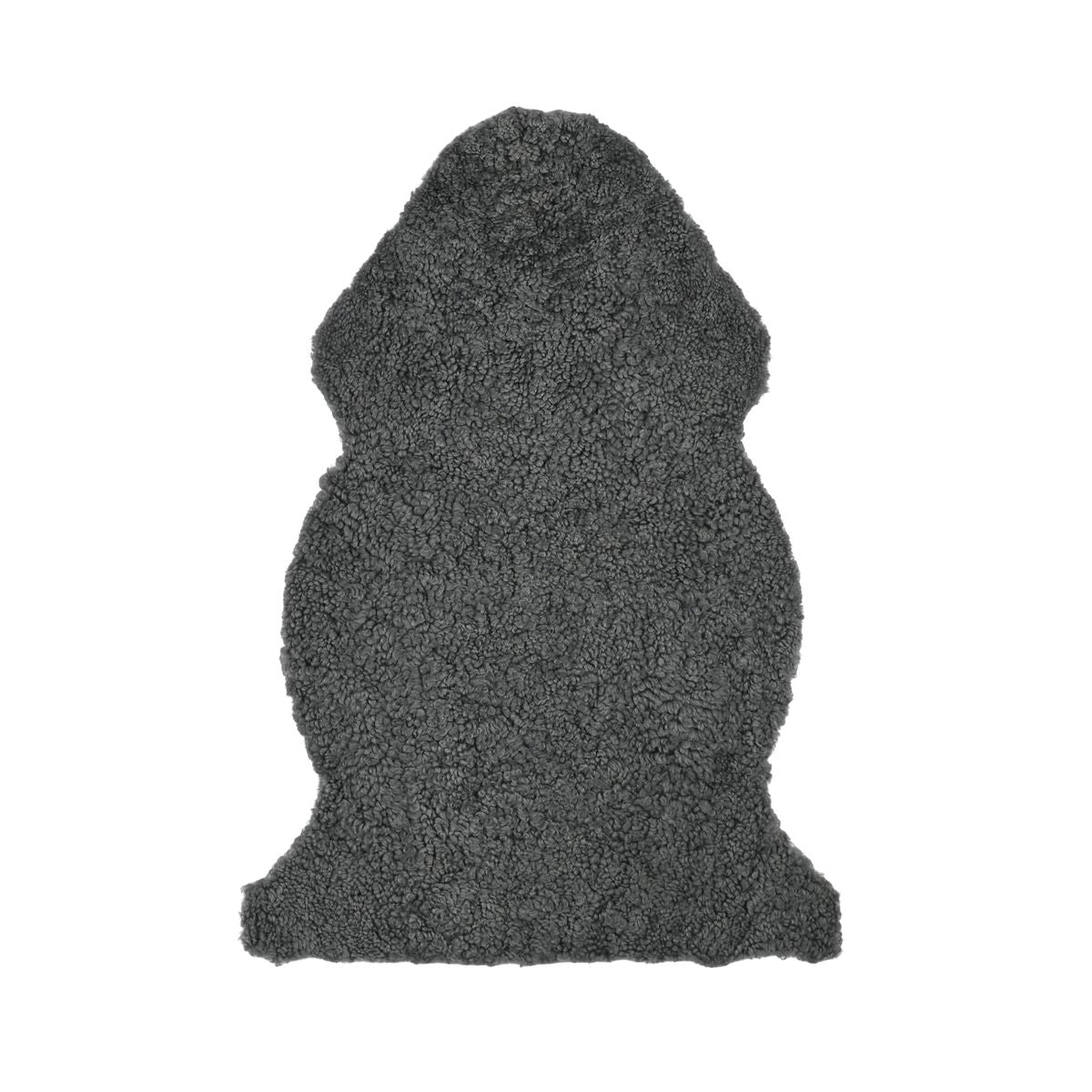 Peau de mouton de Nouvelle-Zélande | Laine courte | 90x60 cm Scandinavie Gris clair