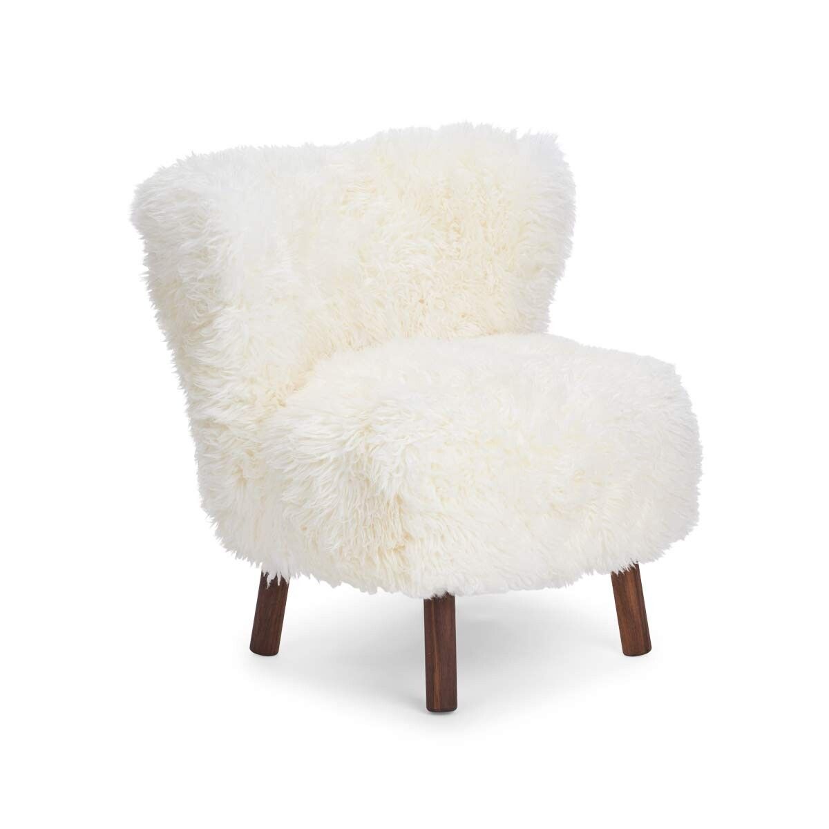 Emily Lounge Chair | Long Wool