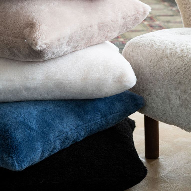 Coussin Mocassin | Double face | 40x40 cm Châtaigne