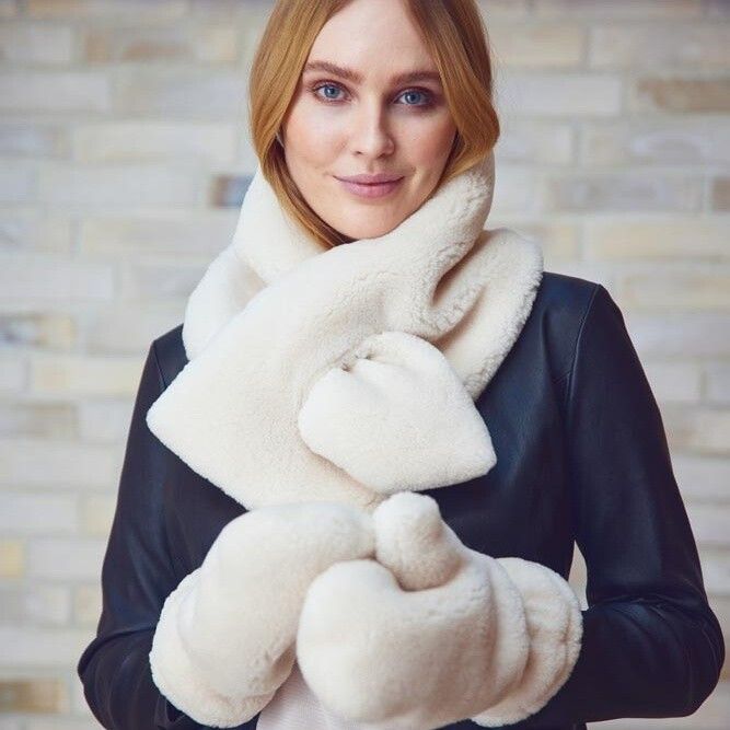 Écharpe Monta Beige