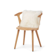 Coussin en peau de mouton tibétain | 40x40 cm