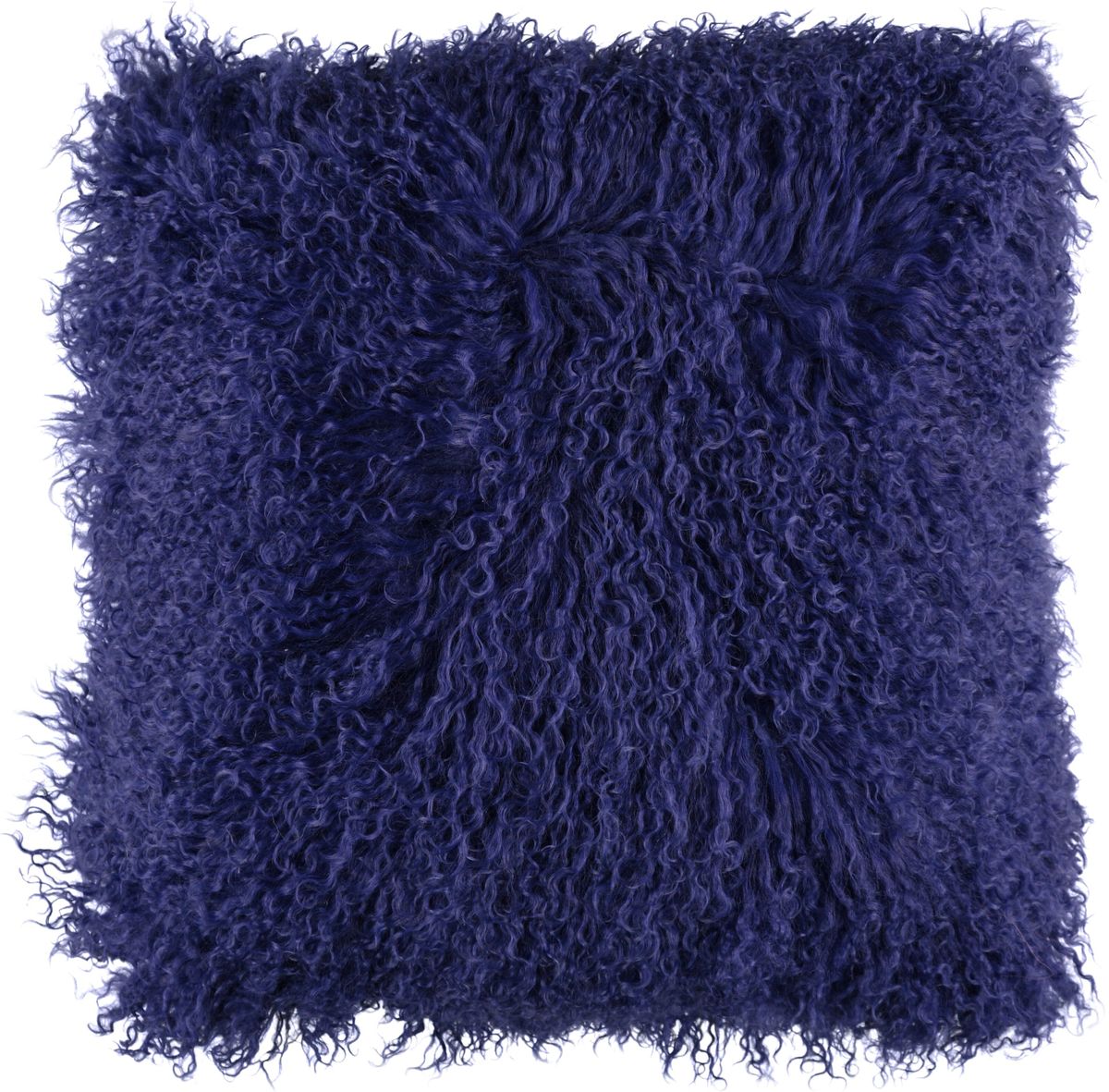 Coussin bouclé | 28x56 cm | 40x40 cm Bleu Marine