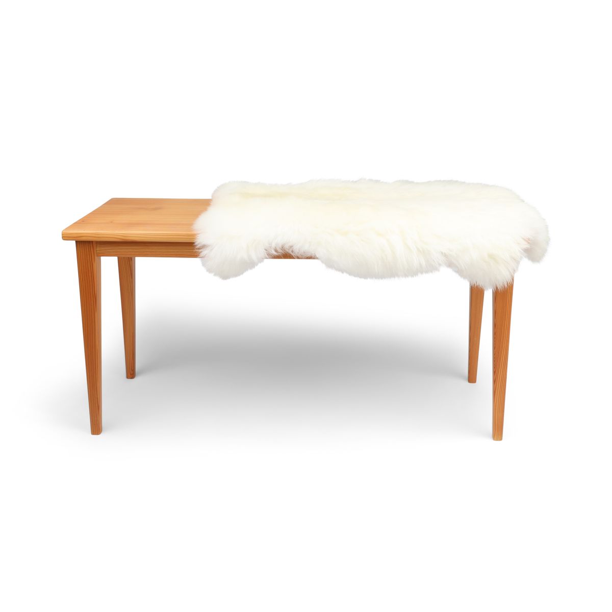 Peau de mouton de Nouvelle-Zélande | 70+ cm Ivoire