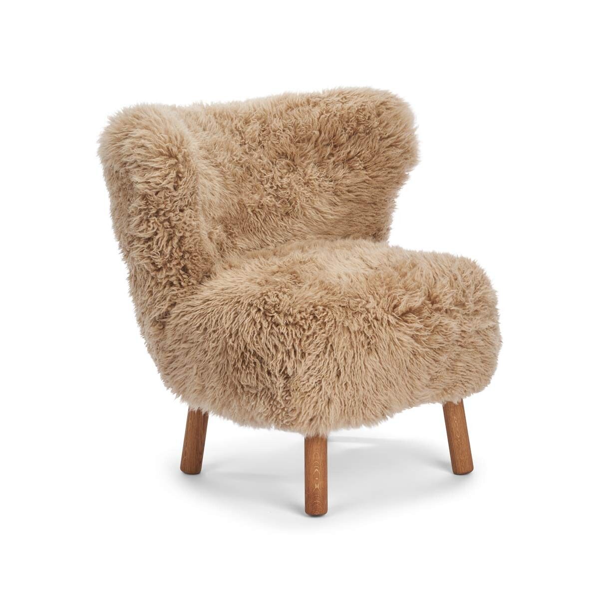 Emily Lounge Chair | Long Wool