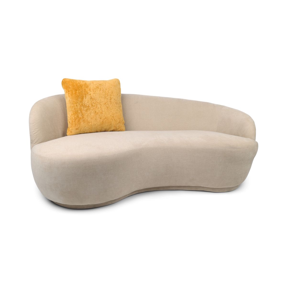 Coussin premium en peau de mouton | Poils longs | Nouvelle-Zélande | Double face