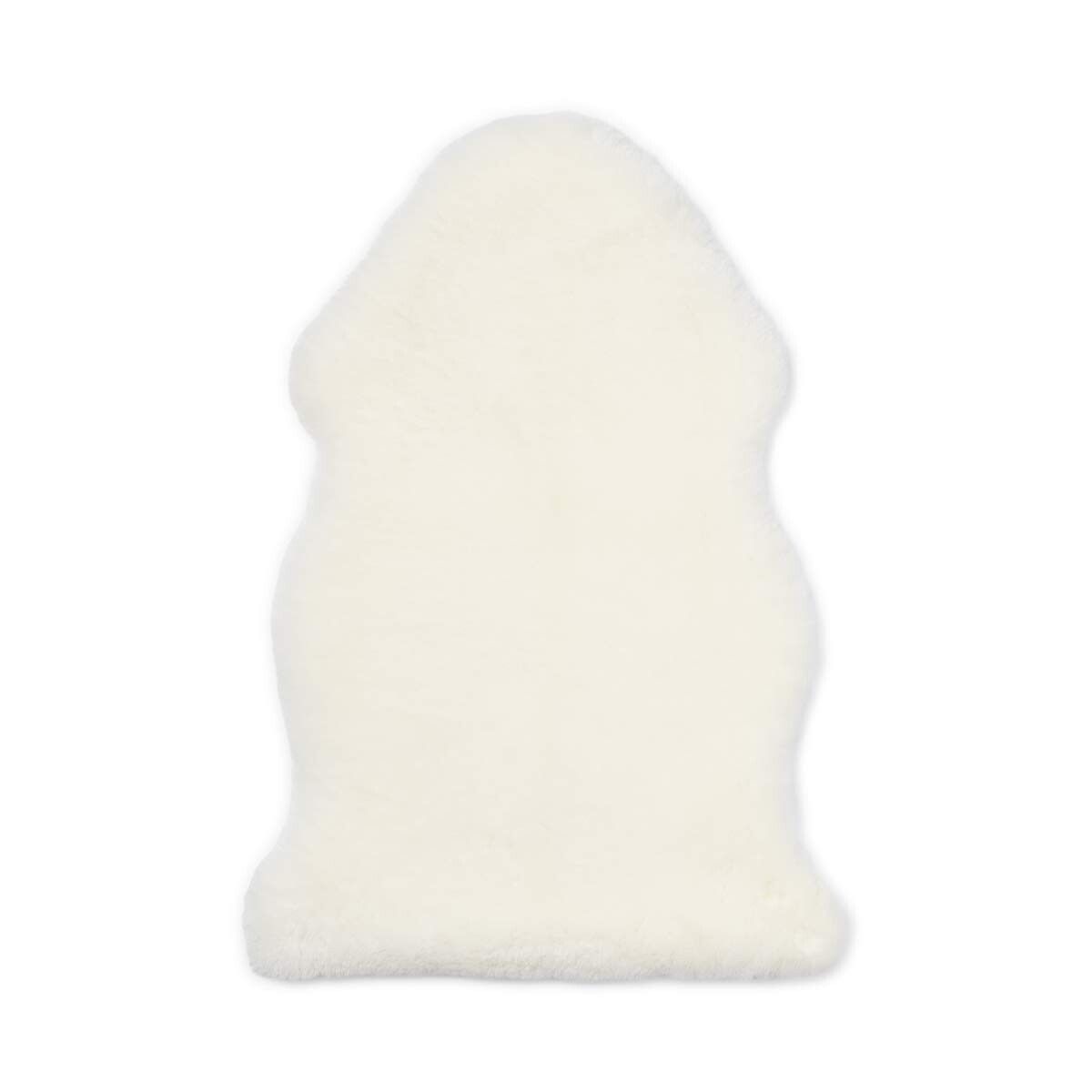 Peau de mouton pour bébé | Laine courte | Nouvelle-Zélande Blanche-Neige