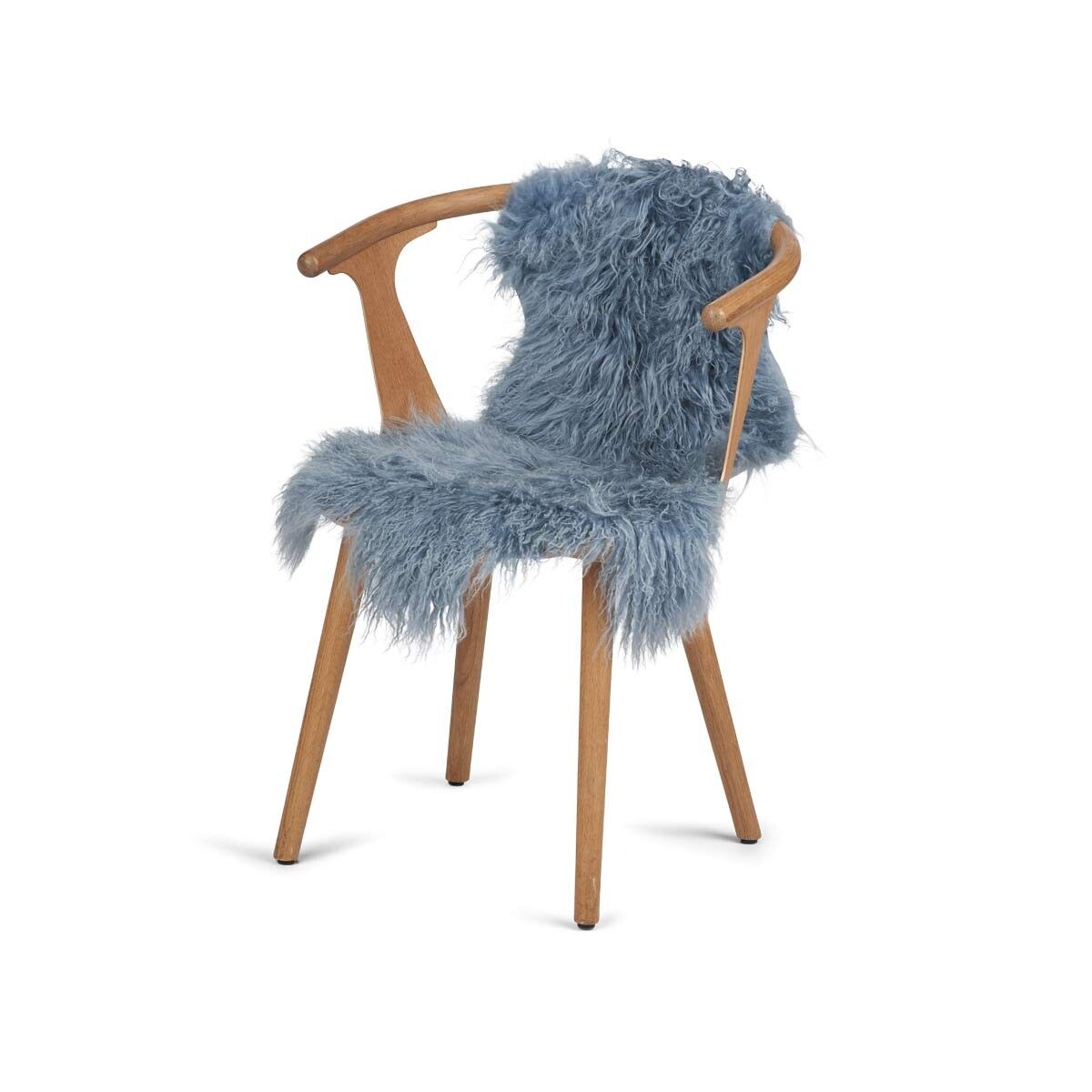 Peau de mouton tibétaine bouclée | 85 × 50 cm