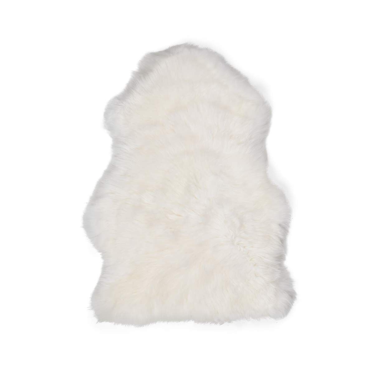 Peau de mouton mérinos | Long poil | Nouvelle-Zélande | Mini | 65×45 cm