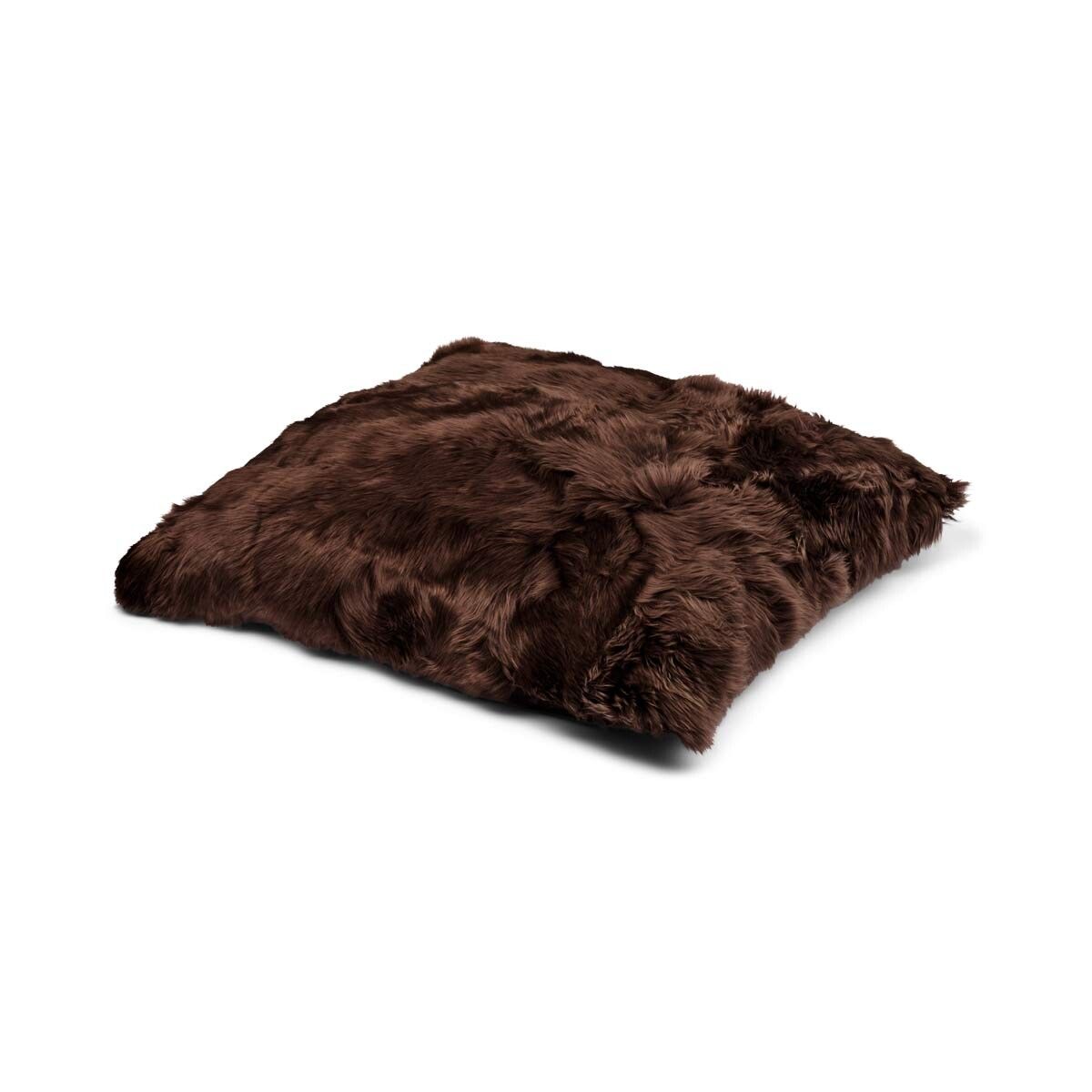 Coussin Maxi Float | Double face | LW | 90x90 cm Chocolat