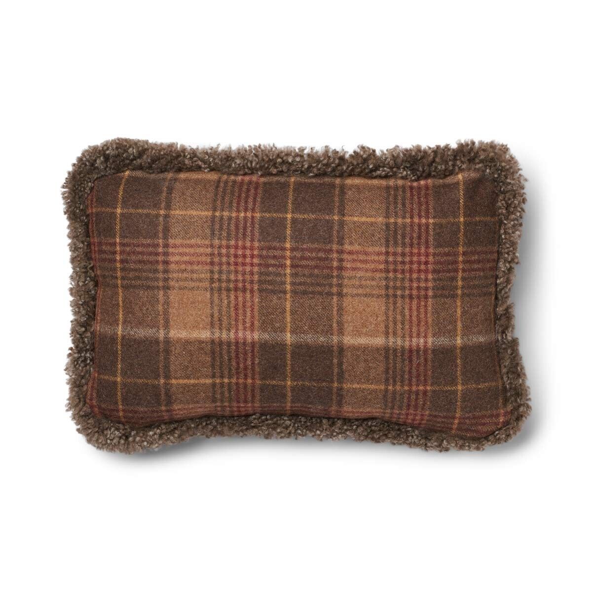 Wool Cushion Rectangular | Doublesided | SW trim | 34x52 cm