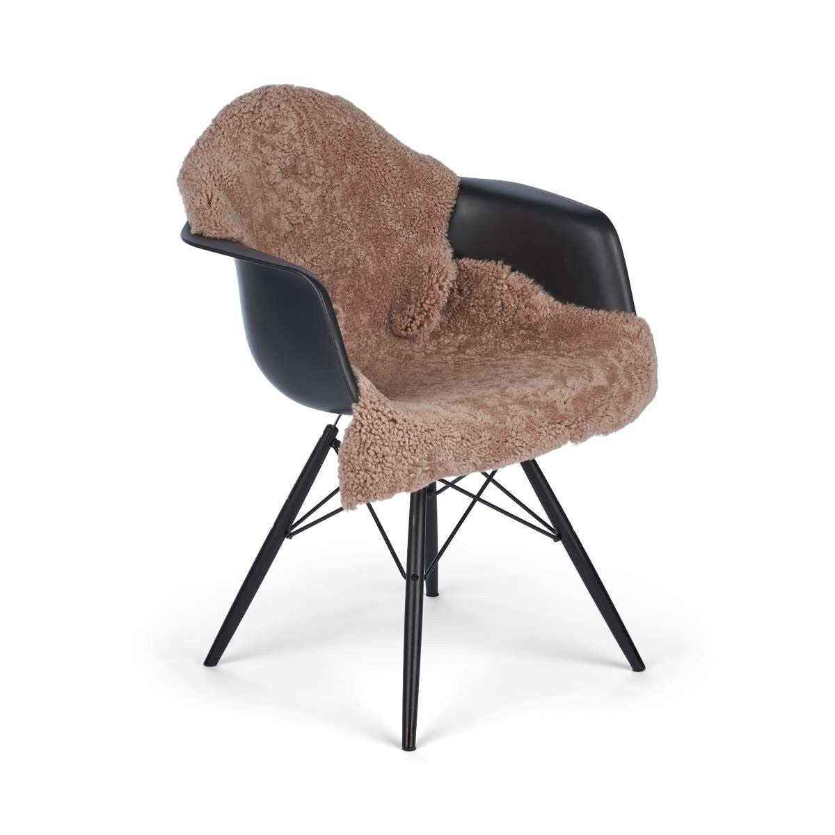 Peau de mouton de Nouvelle-Zélande | Laine courte bouclée | 90 cm