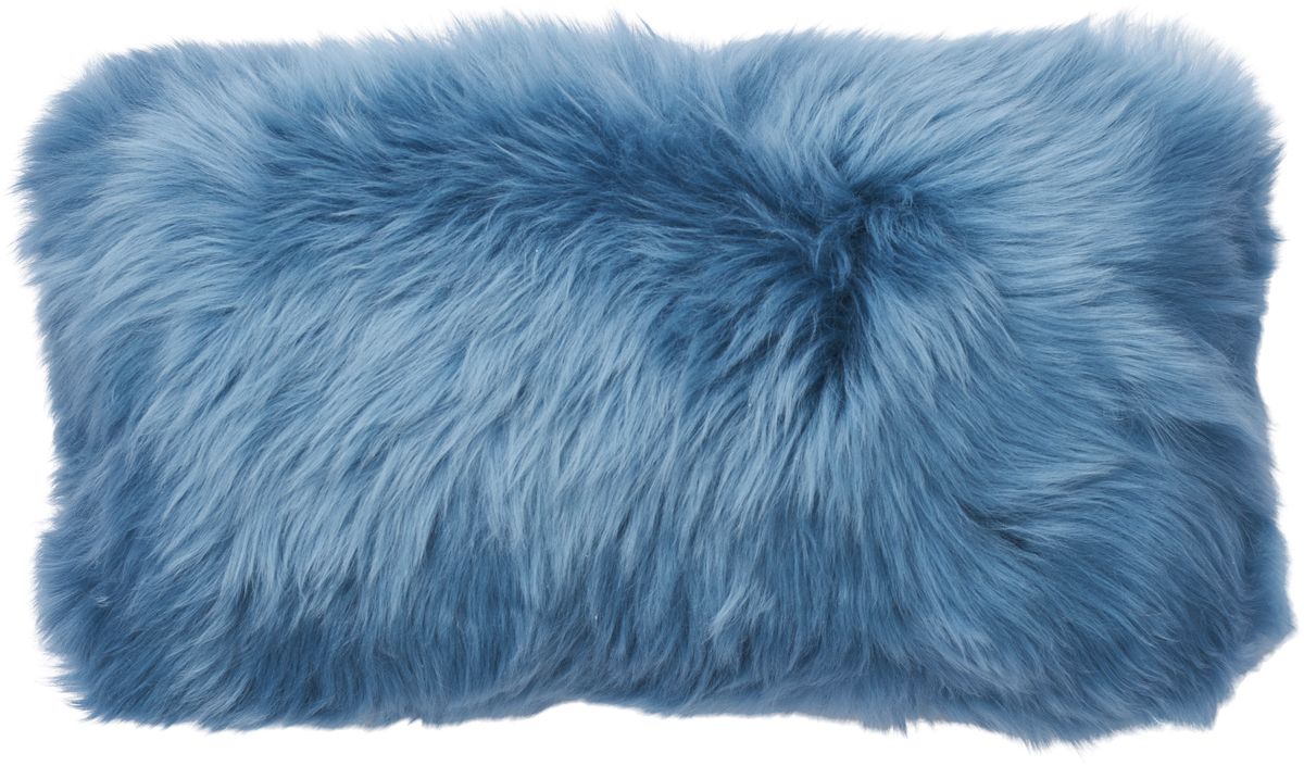 Long-Wool Sheepskin Cushion | Doublesided | New Zealand | 25x50 cm