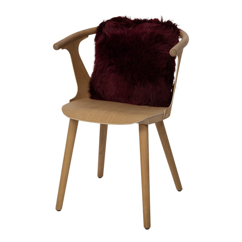 Coussin en peau de mouton | Laine longue | Nouvelle-Zélande | 40x40 cm
