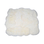 Tapis design en peau de mouton laine longue/laine courte | Nouvelle-Zélande