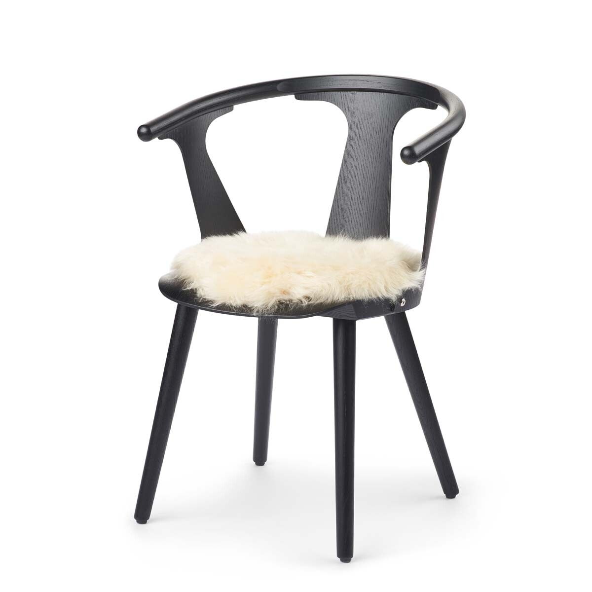 Long Wool Sheepskin Seat Cover | Ø38 cm