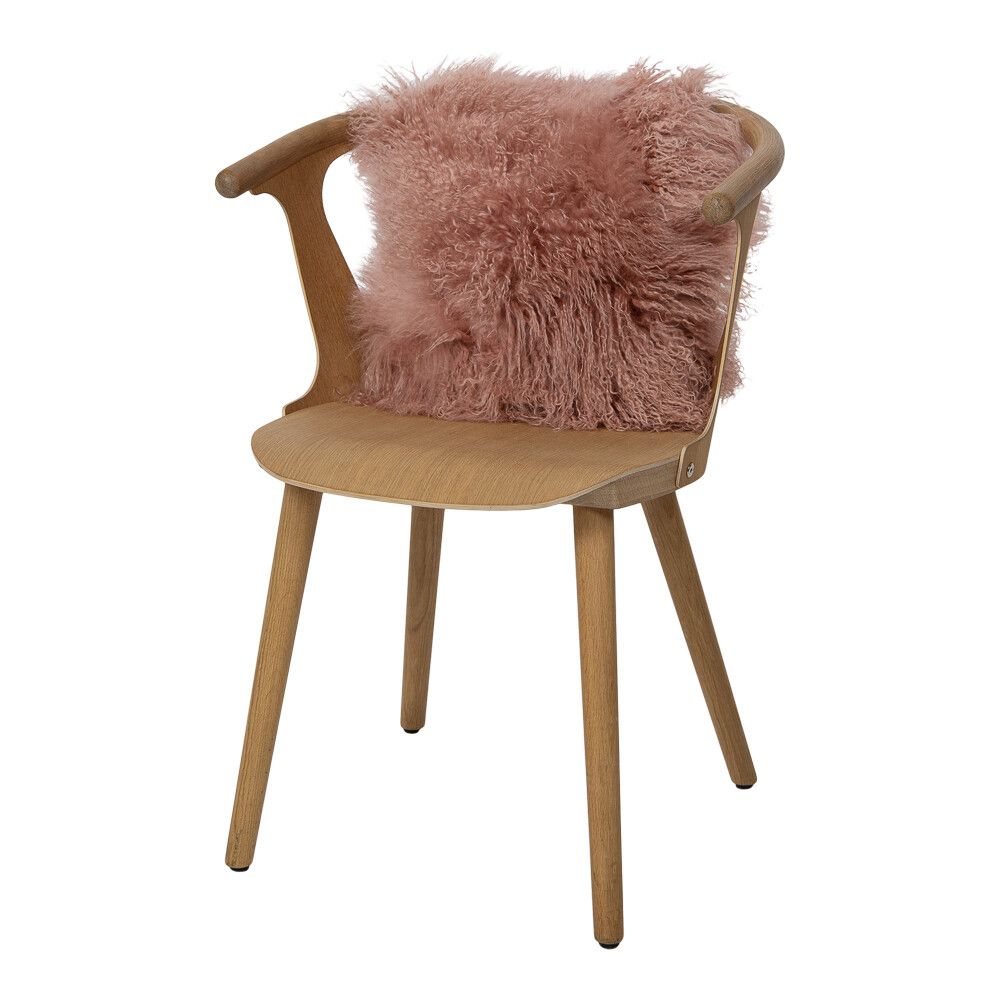 Coussin en peau de mouton tibétain | 40x40 cm