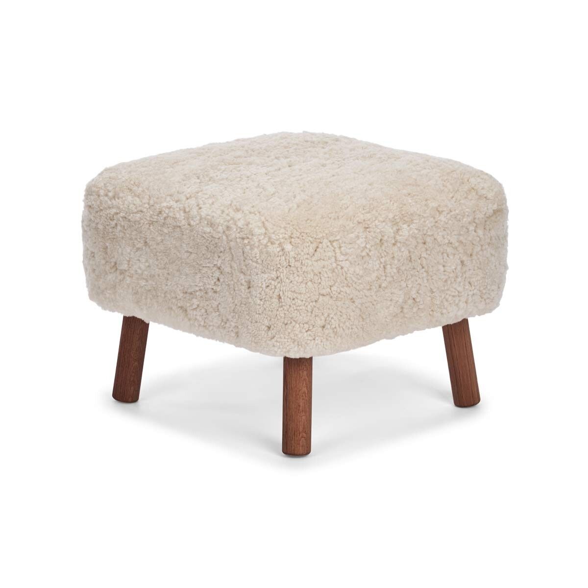 Emily Foot Rest | Short Wool