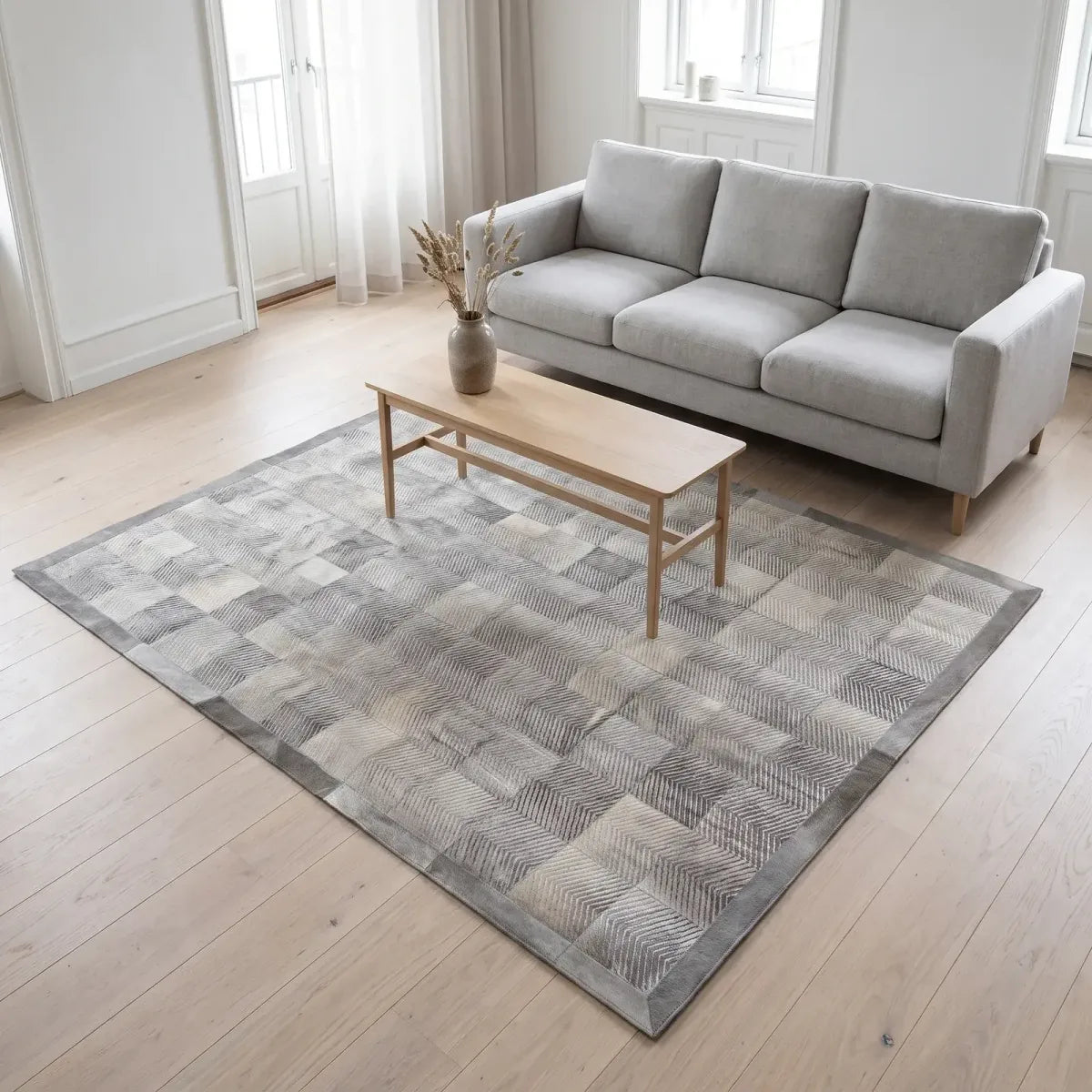Tapis Design en Peau de Vache | Brésil | 200x300 cm | 170x240 cm