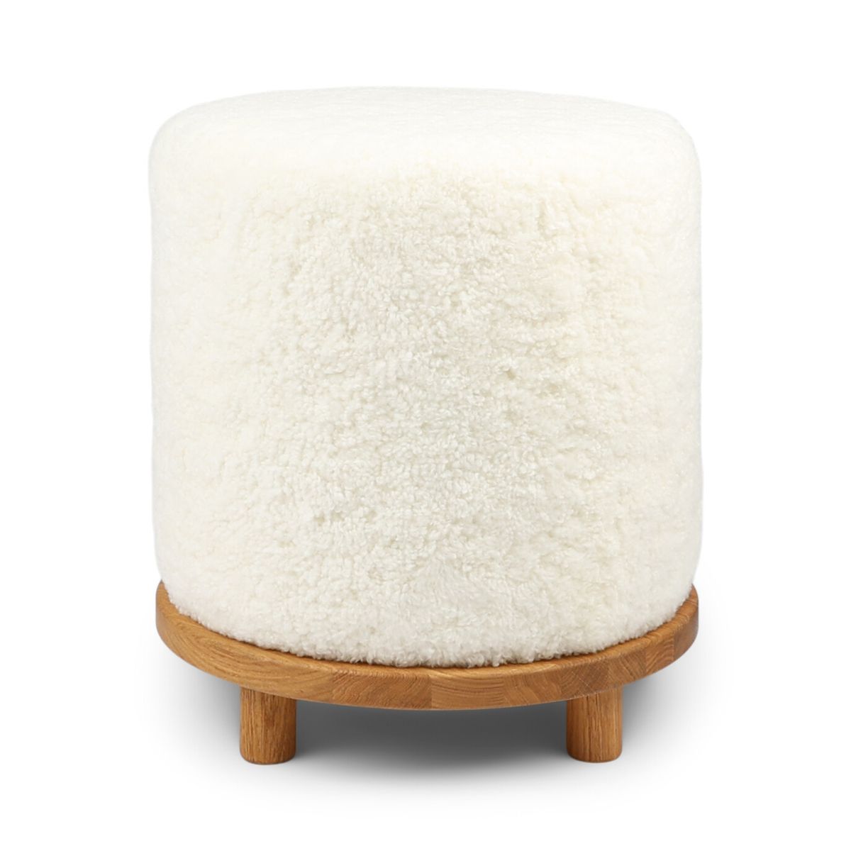 Tabouret Simon | Laine courte