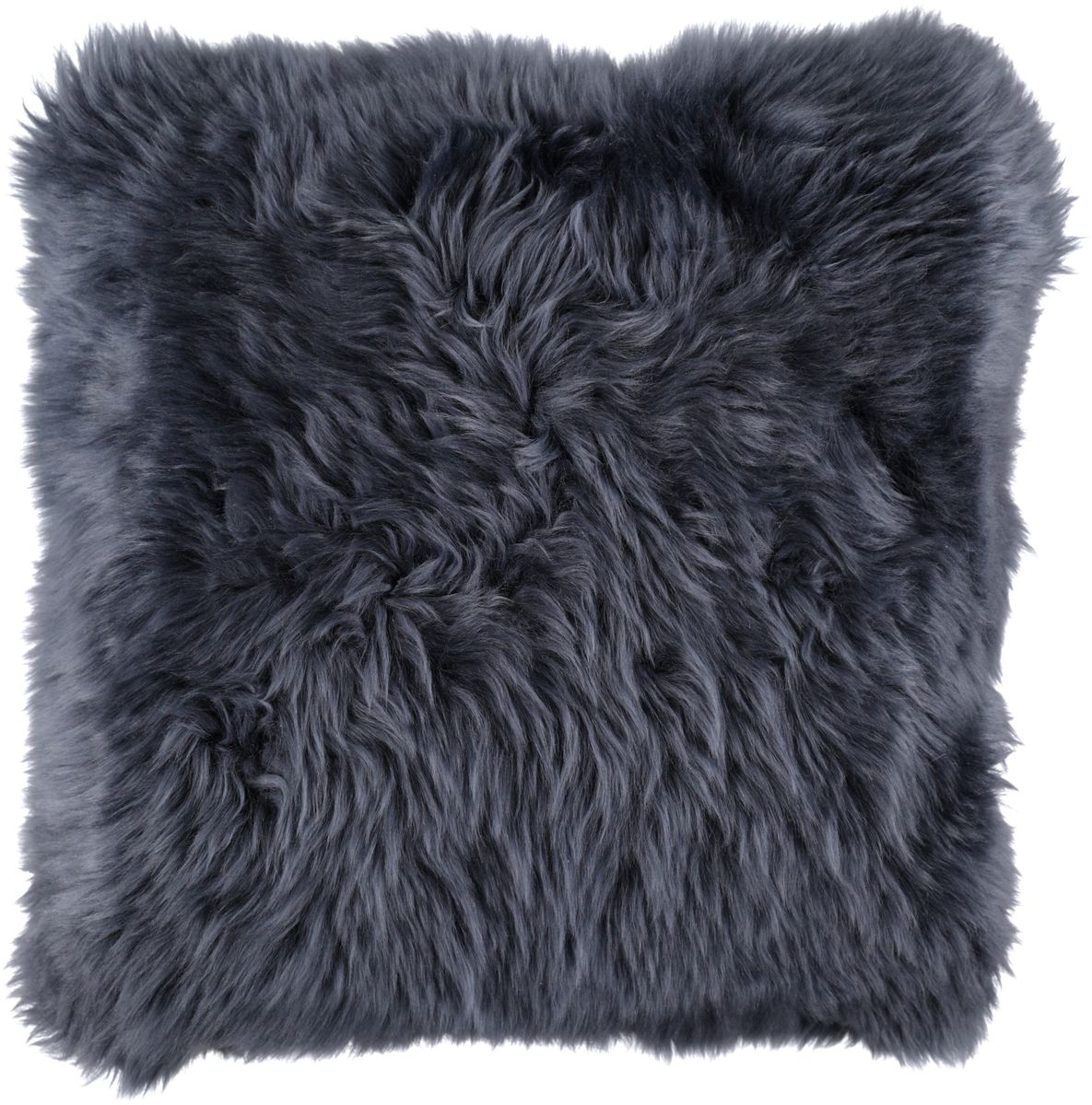 Long-Wool Sheepskin Cushion | 35x35 cm