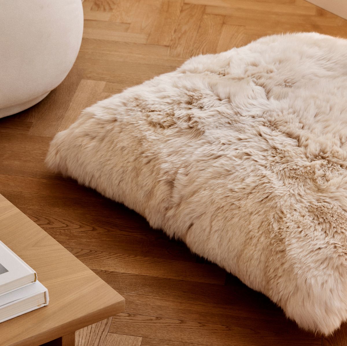 Coussin Maxi Float | LW | 90x90 cm Noir