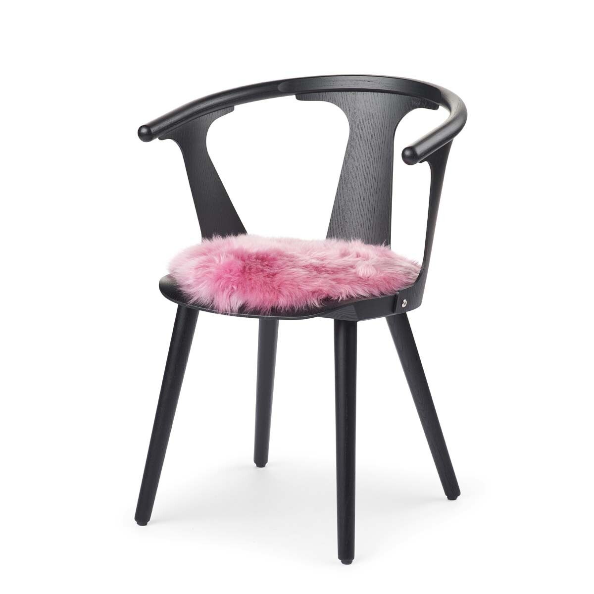 Long Wool Sheepskin Seat Cover | Ø38 cm