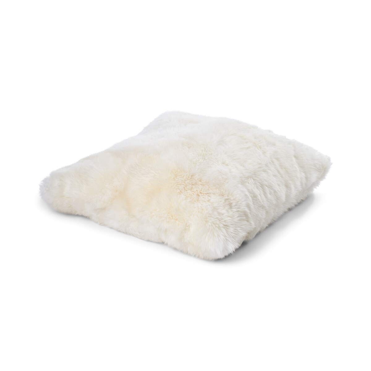 Coussin Maxi Float | Double face | LW | 90x90 cm Ivoire