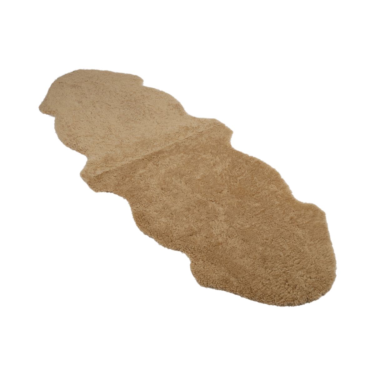 Double peau de mouton | Laine courte | Nouvelle-Zélande | 160x60 cm Miel