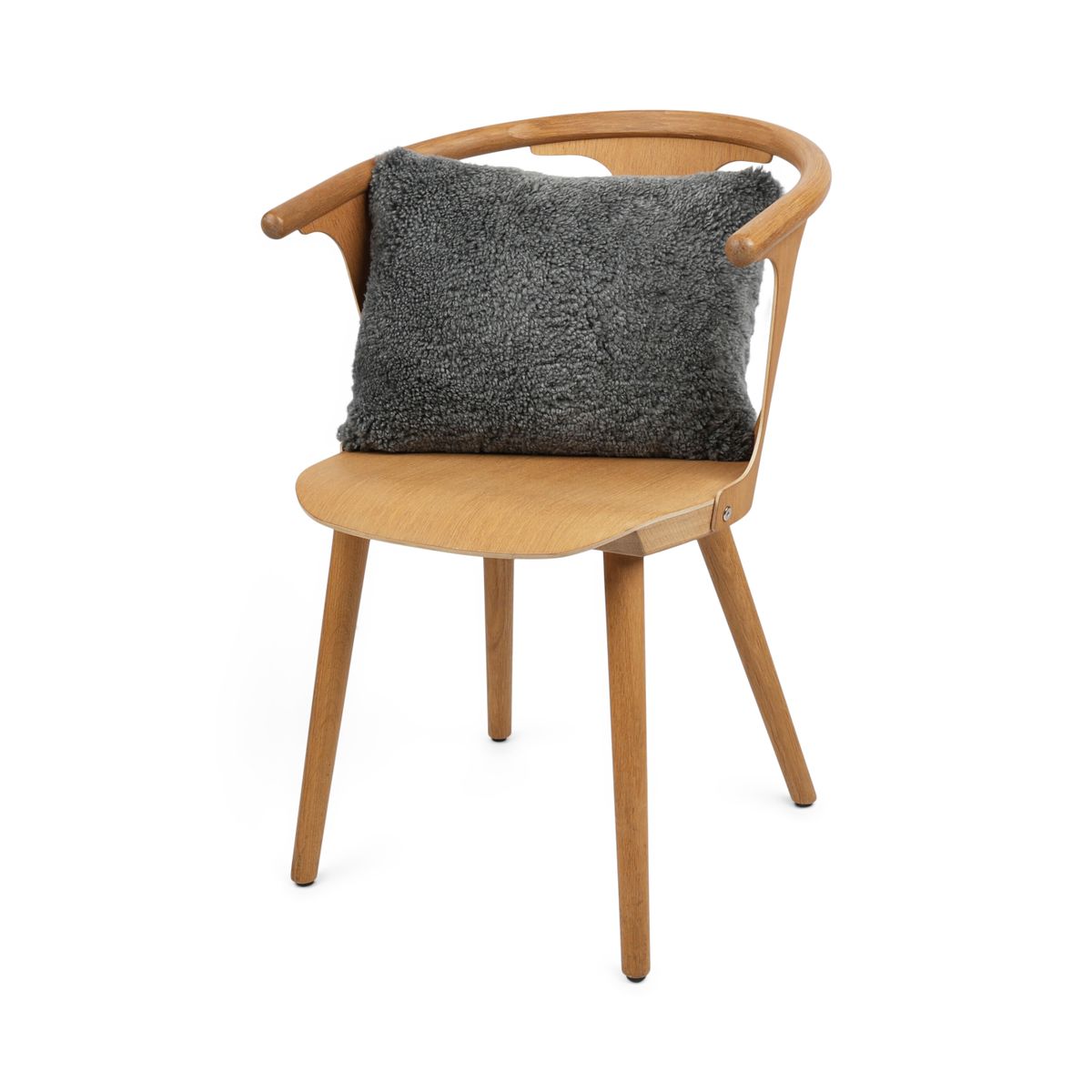Coussin en peau de mouton | Laine courte | Nouvelle-Zélande | 35x45 cm