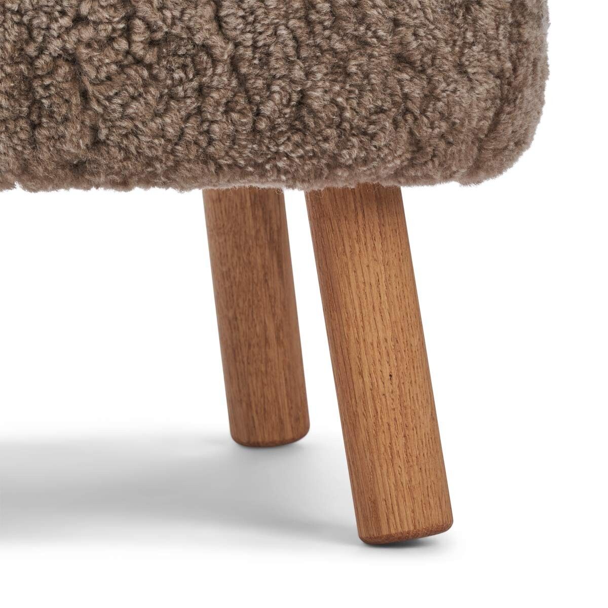 Fauteuil lounge mini Emma Taupe