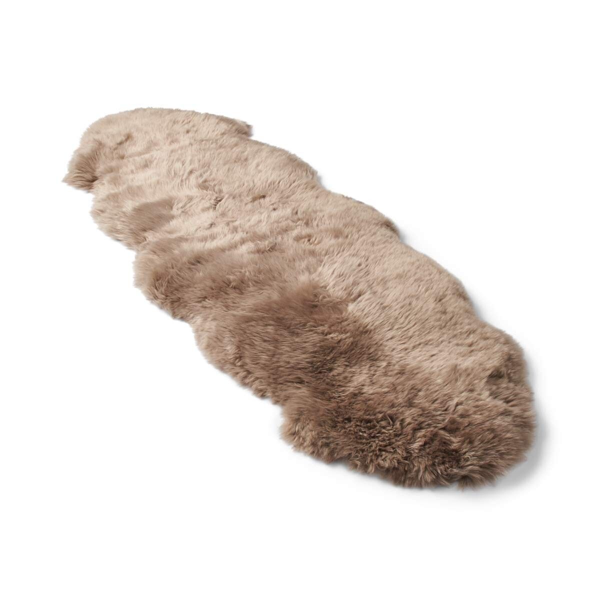 Tapis en peau de mouton mérinos | Laine longue | 170x60 cm