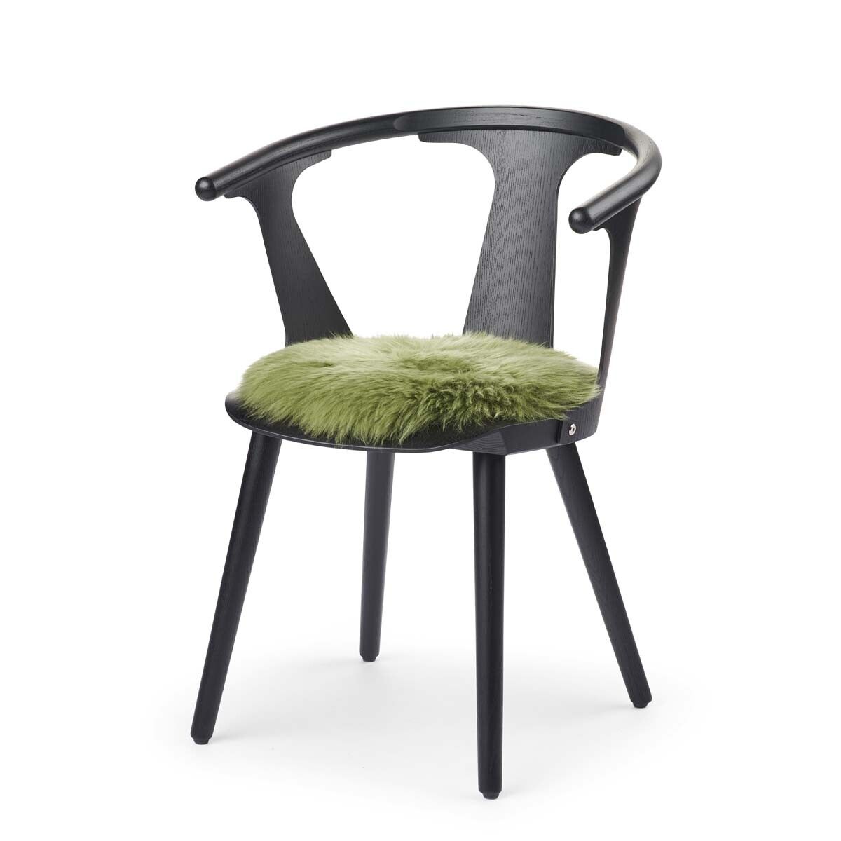 Long Wool Sheepskin Seat Cover | Ø38 cm