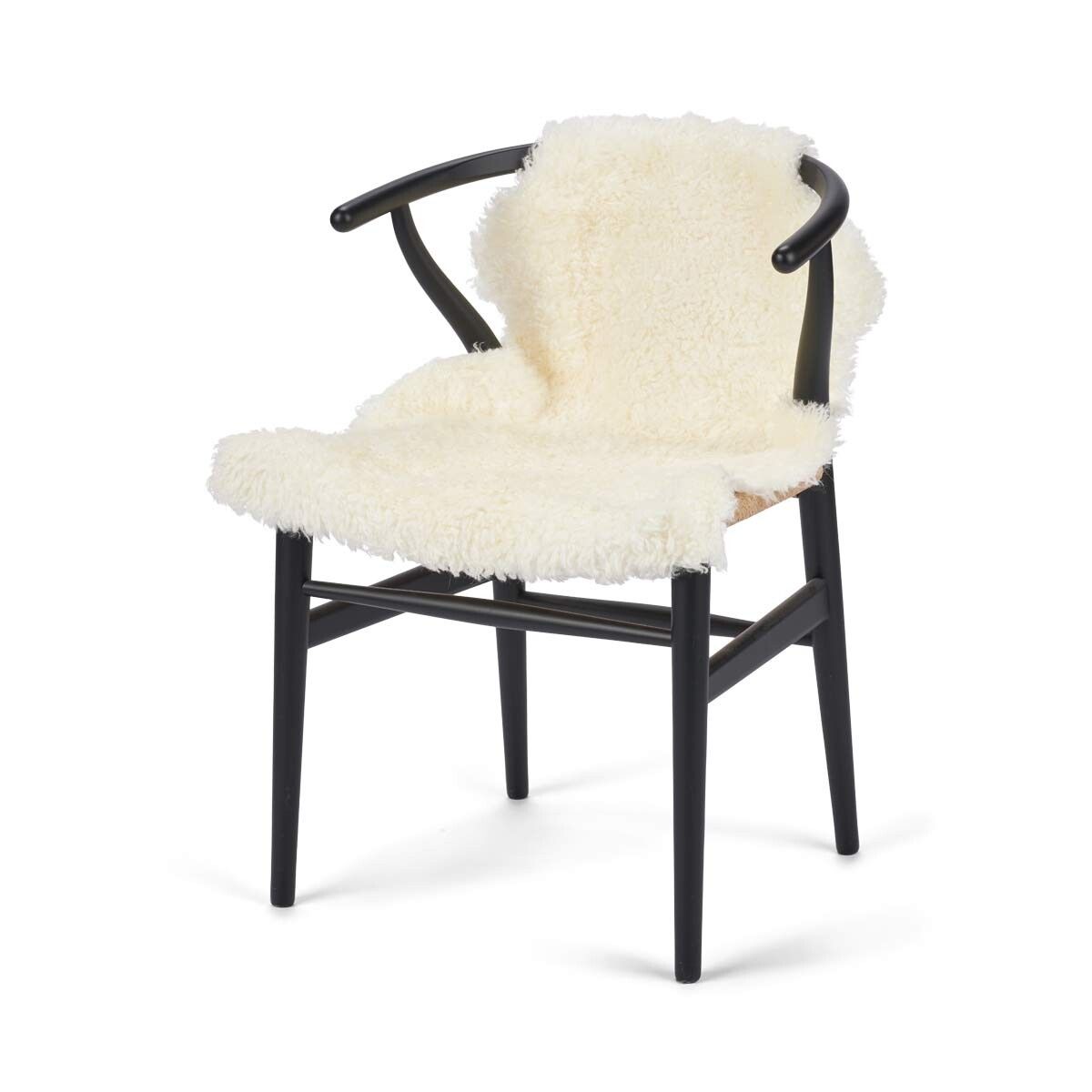 Tapis en peau de mouton mérinos | Laine courte | 90x60 cm