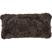 Coussin en laine courte de mouton | double face | 41x66 cm
