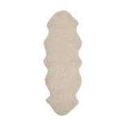 Tapis double en peau de mouton | Nouvelle-Zélande | Laine courte bouclée | 170 × 60 cm