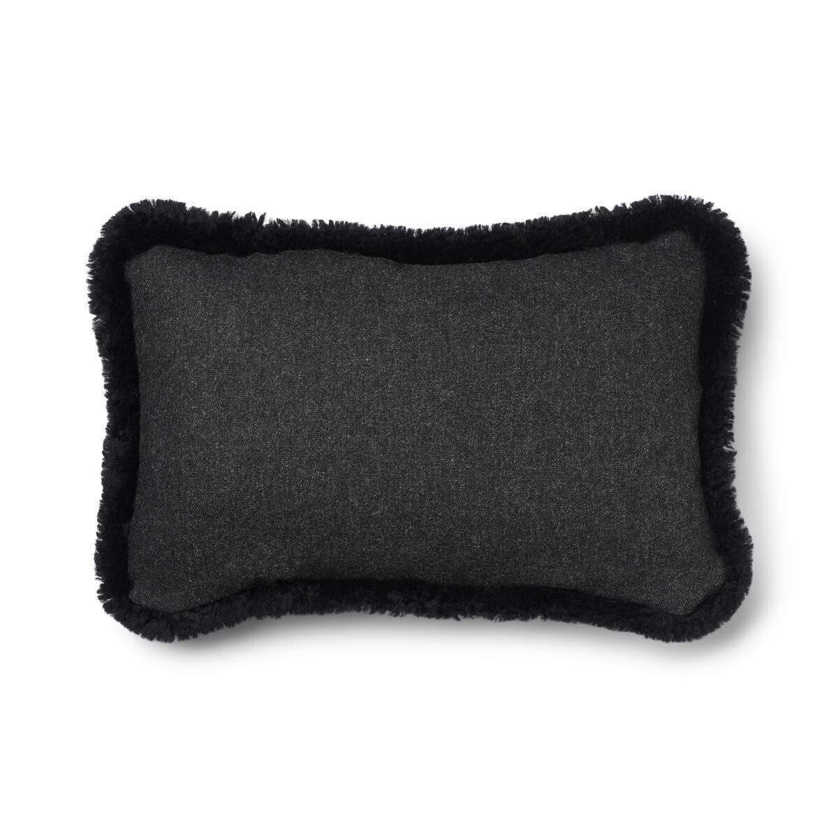 Coussin en laine courte de mouton | garniture SW | 34x52 cm