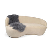 Peau de mouton tibétaine double | 150 × 50 cm