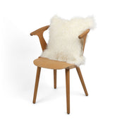 Coussin en peau de mouton tibétain | 50x50 cm