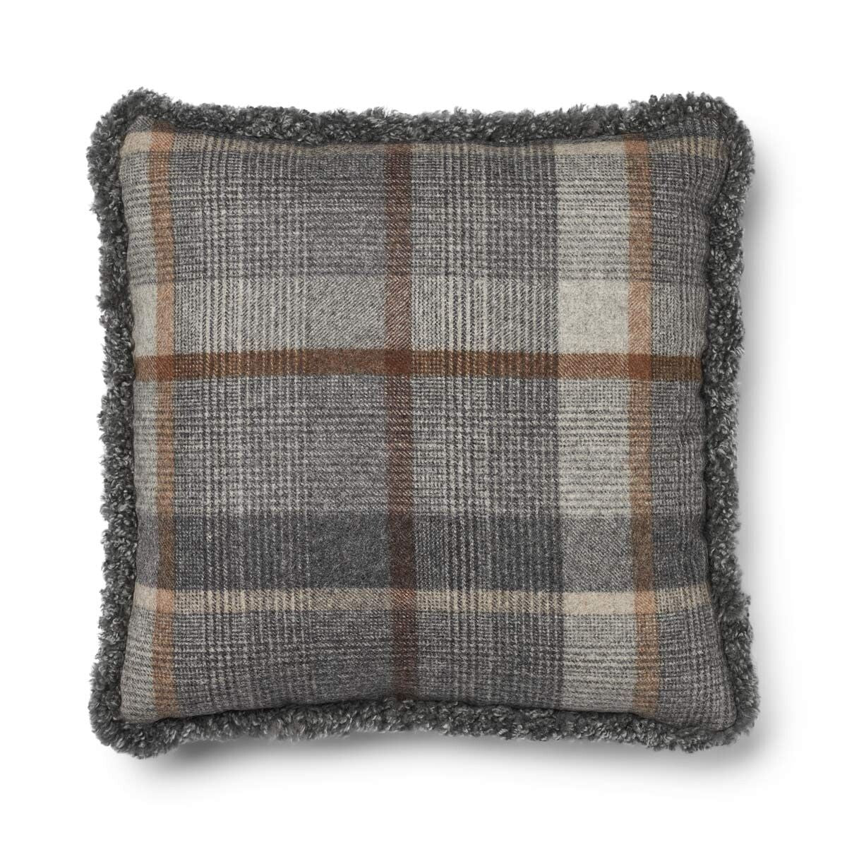 Wool Cushion | Doublesided | SW trim | 52x52 cm