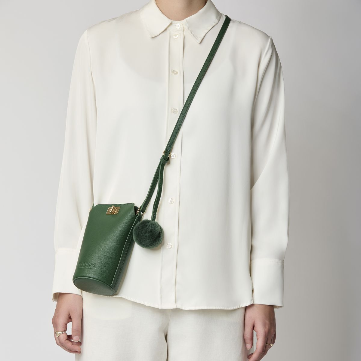 Pochette téléphone Adina Vert Antique