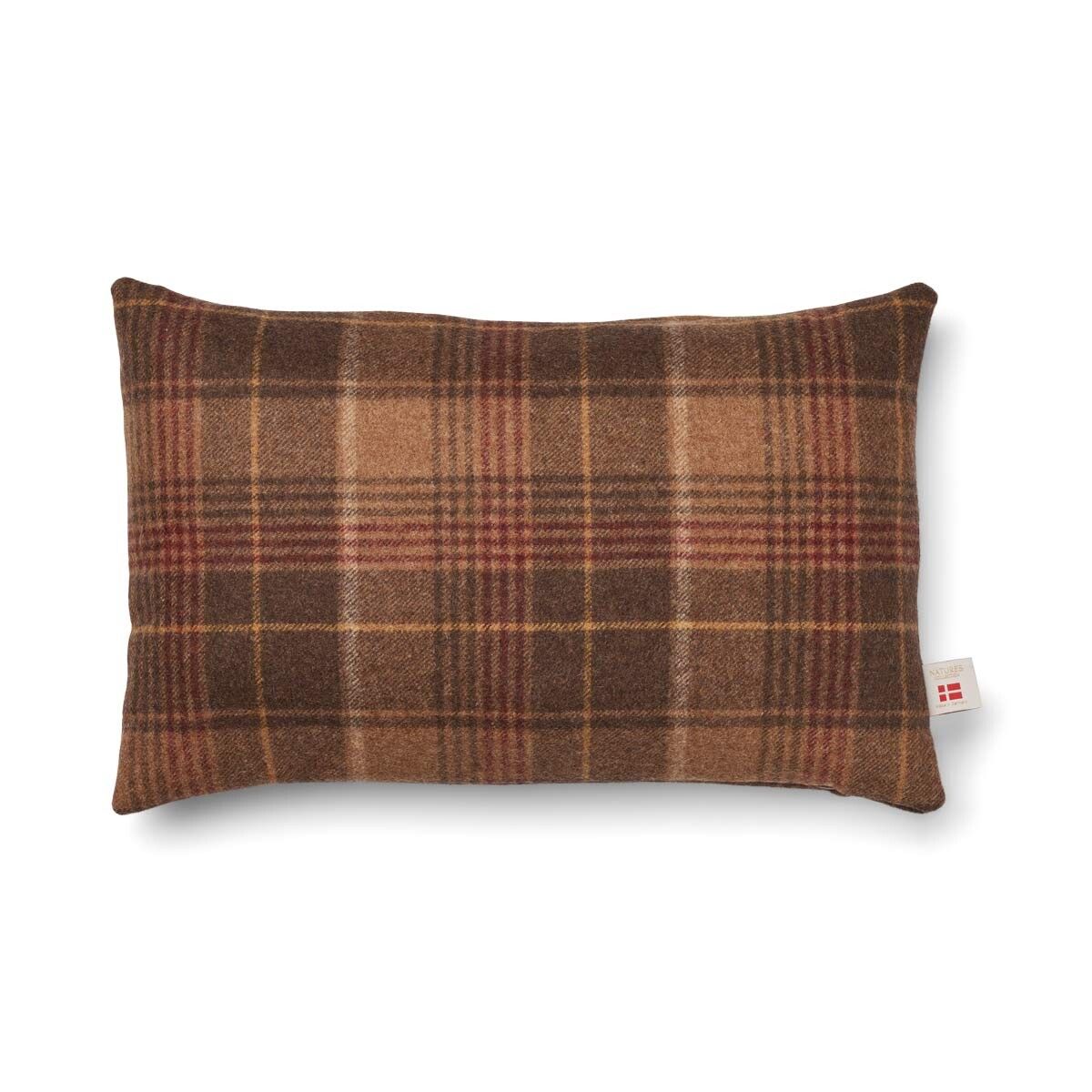 Coussin double face | 52x52 cm | 34x52 cm Cacao-Marron foncé
