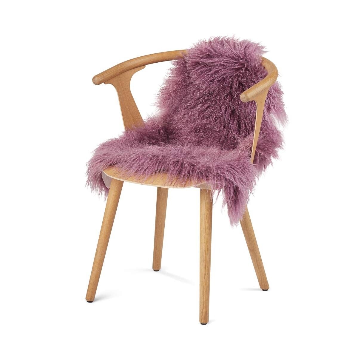 Peau de mouton tibétaine bouclée | 85 × 50 cm