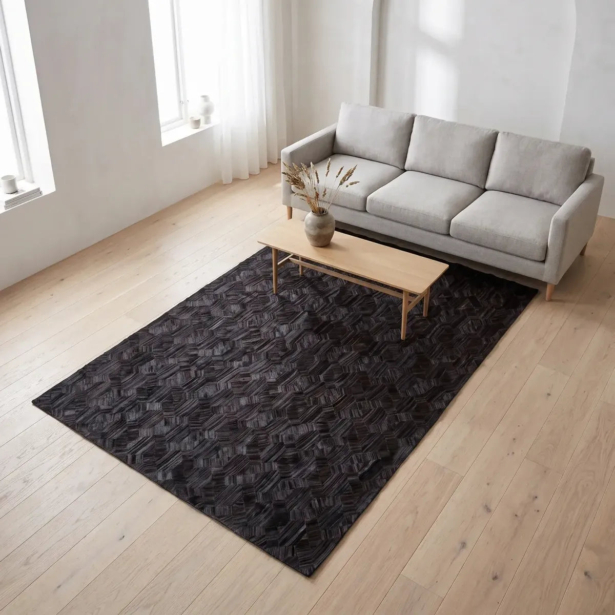 Tapis Design en Peau de Vache | Brésil | 200x300 cm | 170x240 cm