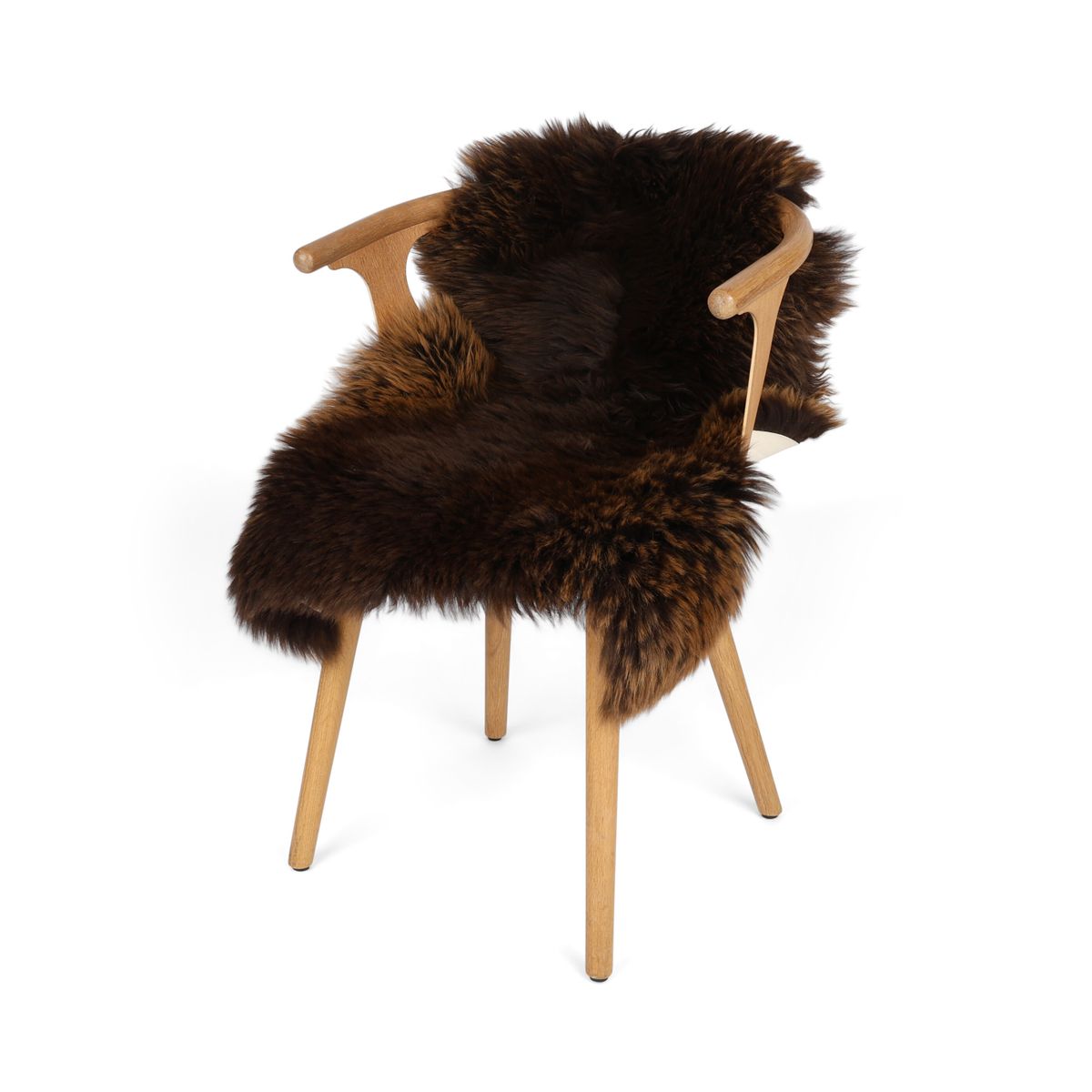 Peau de mouton écoresponsable | Angleterre | Naturelle | 90 × 60 cm